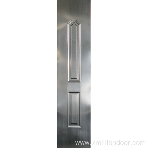 16 gauge embossed steel door panel